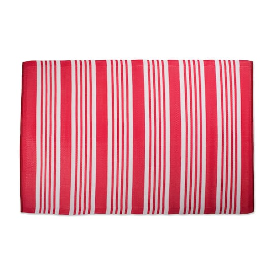 DII&#xAE; Coral Multi Stripe Outdoor Rug, 4ft. x 6ft.